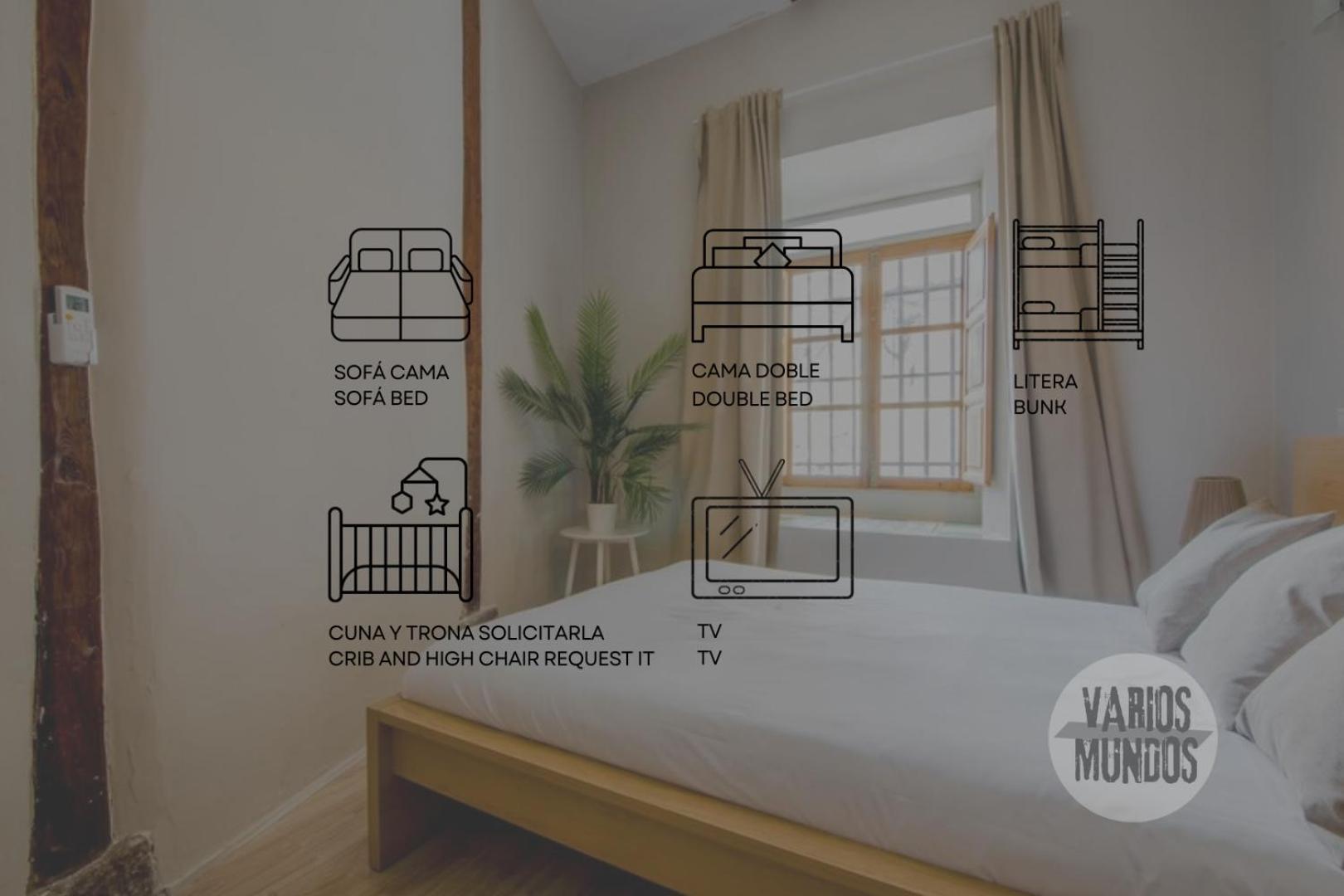 Centrico Apt 7Pax En Anton Martin-Centro E2 Madrid Exteriör bild